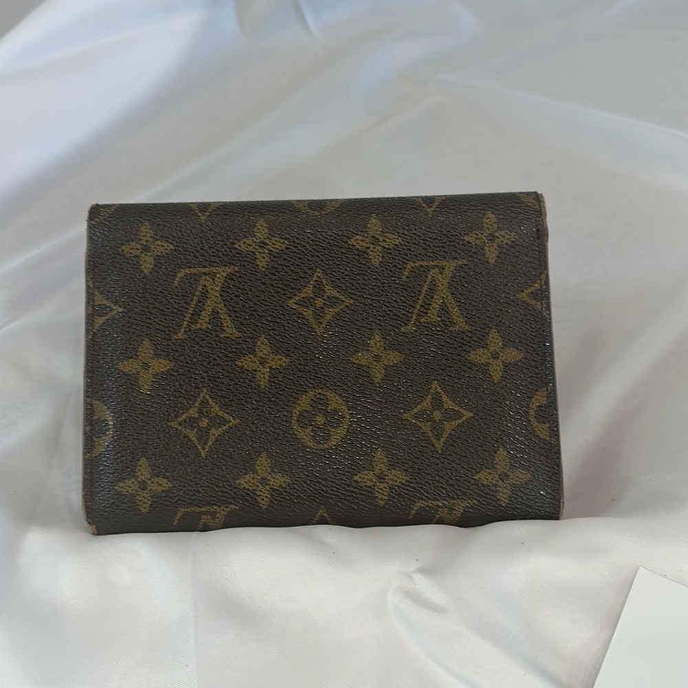 Auth Louis Vuitton Porte Tresor Etui used fair/good condition - Picture 2 of 16